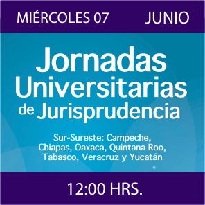 Enlace a Jornadas Universitarias (Sur-Sureste: Campeche, Chiapas, Oaxaca, Quintana Roo, Tabasco, Veracruz y Yucatán)