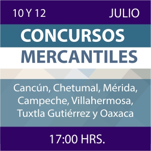 Enlace a las Conferencias sobre Concursos Mercantiles de julio