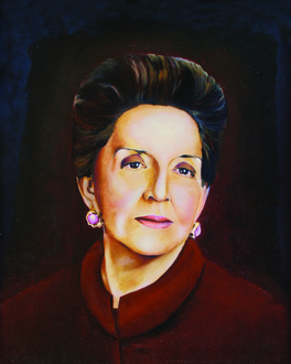 Ministra María Cristina Salmorán de Tamayo