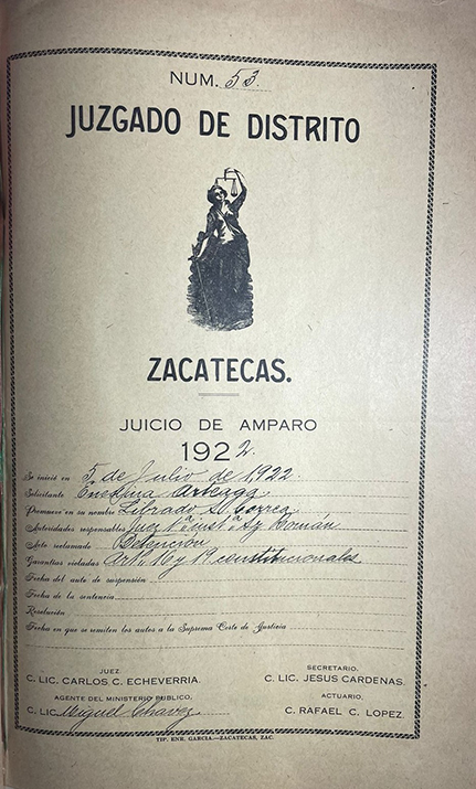 Imagen Archivo Histórico Zacatecas
